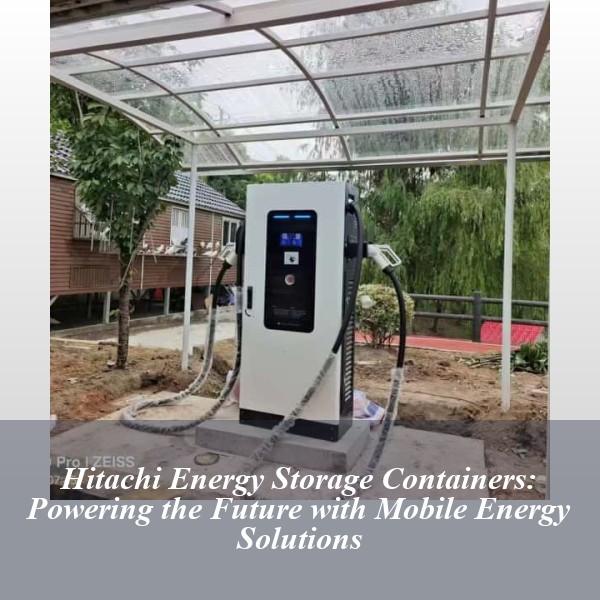 Hitachi Energy Storage Containers: Powering the Future with Mobile Energy Solutions
